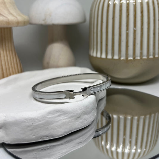 Bangle "Ylana" white