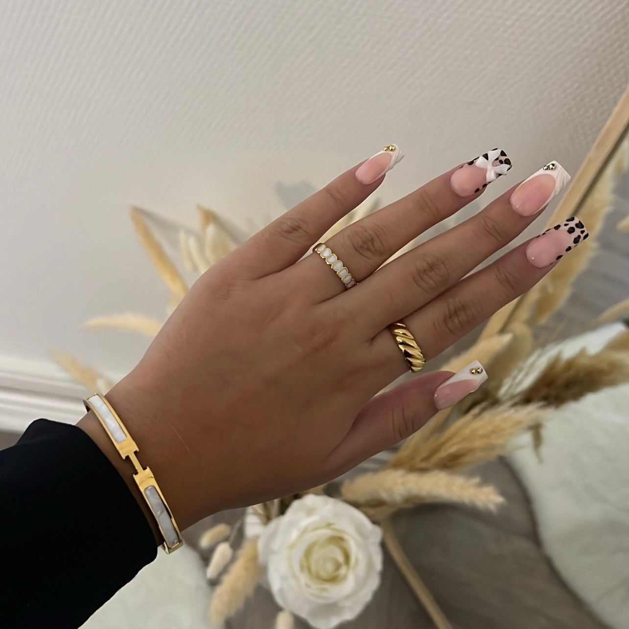 Bangle "Ylana" white
