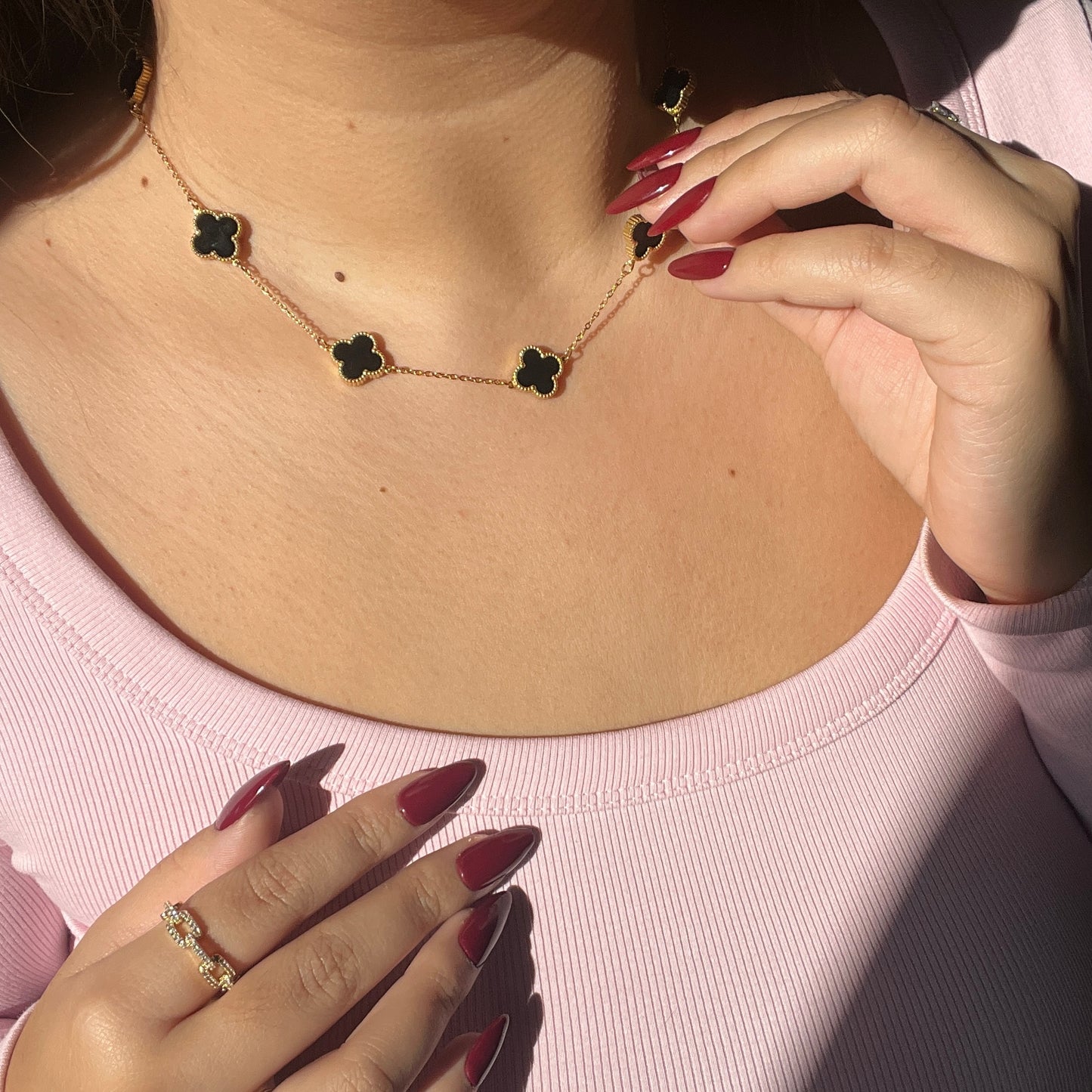 Necklace "Andreia" gold