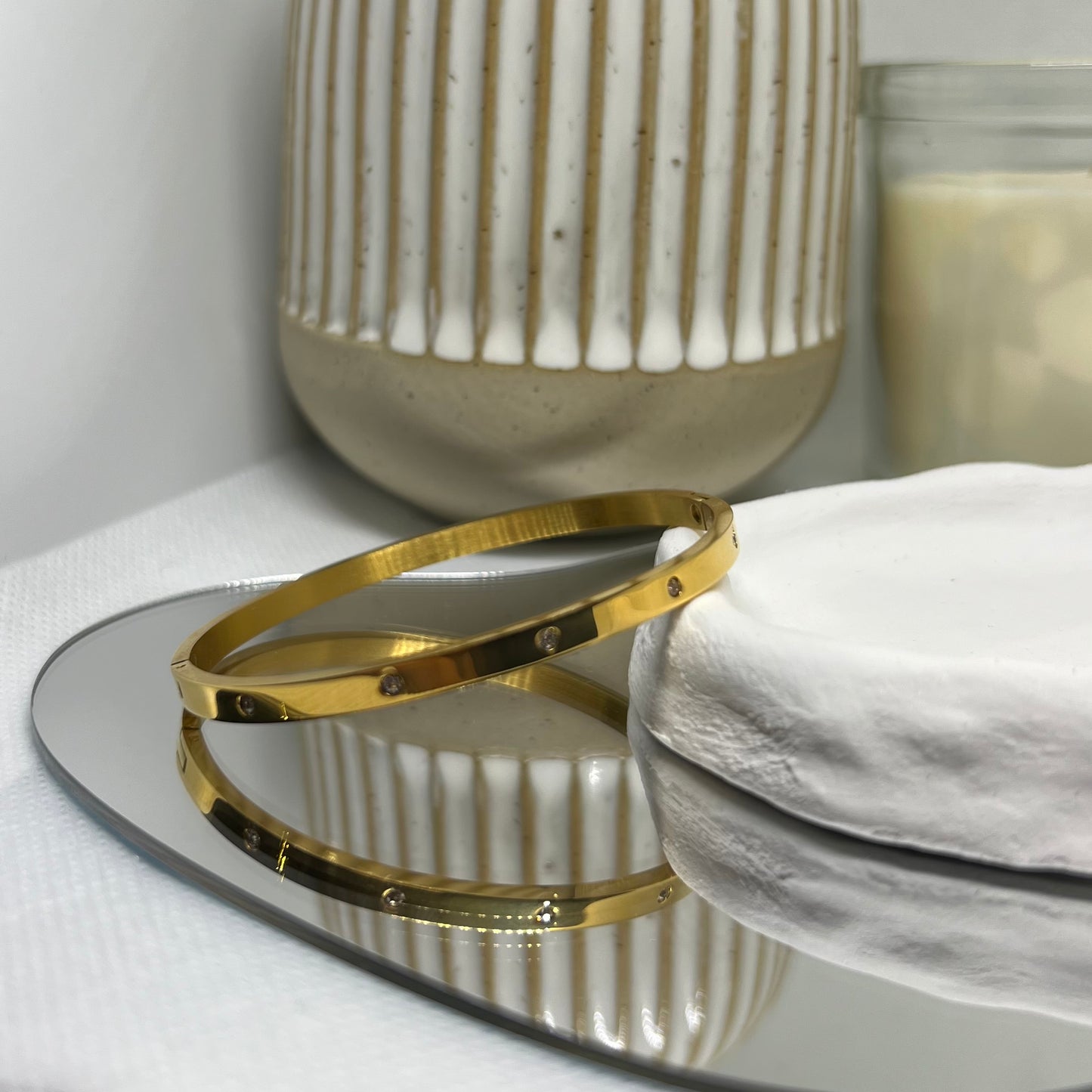 Bangle “Déborah” gold