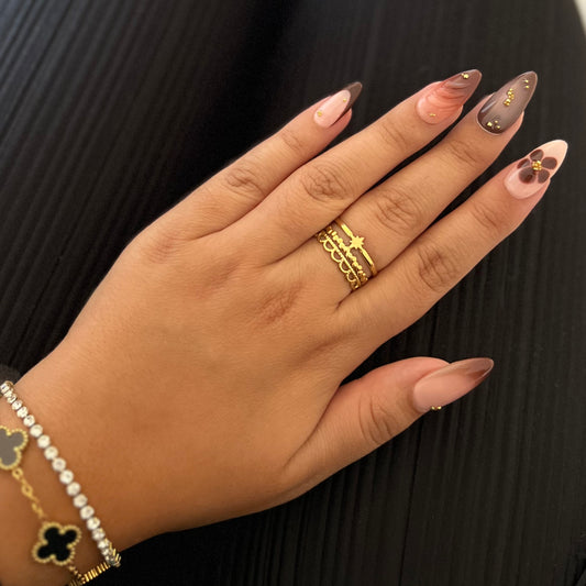 Ring “Jasmine” gold