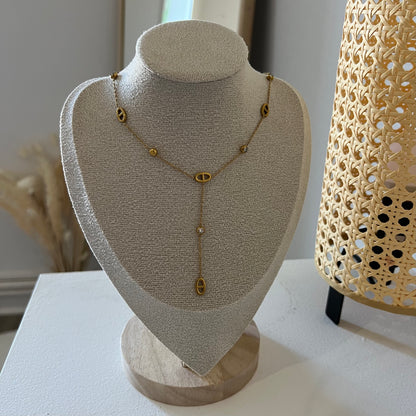 Necklace "Jade"