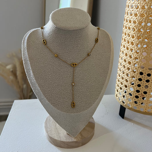 Necklace "Jade"