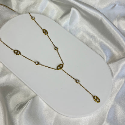 Necklace "Jade"