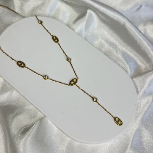 Necklace "Jade"