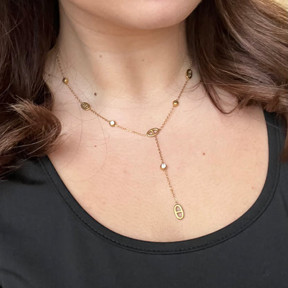Necklace "Jade"