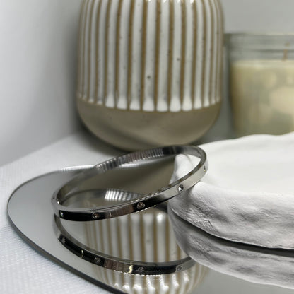 Bangle “Déborah” silver